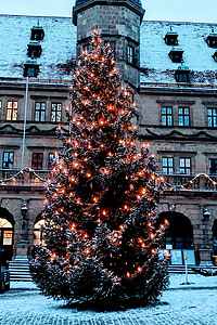 Rothenburg de sordos, mercado, Navidad, Ayuntamiento de la ciudad, casco antiguo