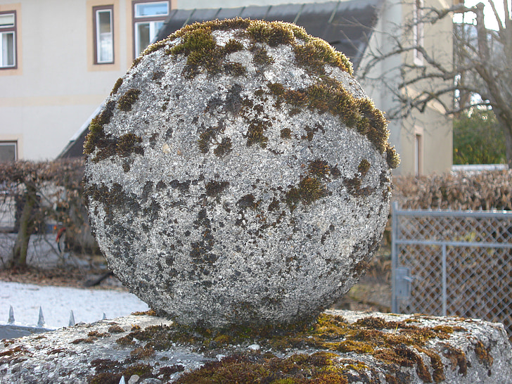 ball, stone, wall, globose, nature, stones, fouling