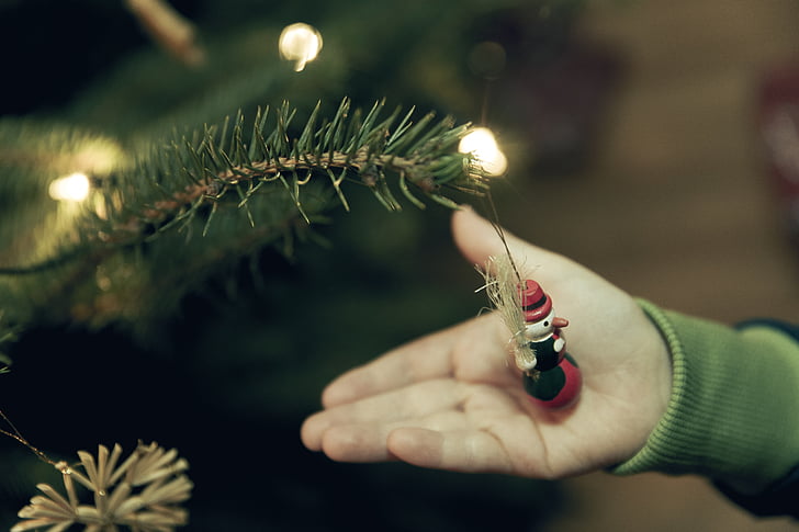 blur, bokeh, branch, celebration, christmas, christmas decoration, christmas ornament