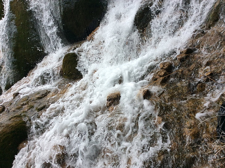 Spray, Falls, cechy wody, Natura, Rzeka, wody, Wodospad
