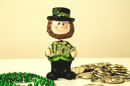 St. Patricks day, Irisch, Gold, St. Patrick, St. Patricks Day-Hintergrund, Feier, Patrick
