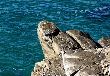 Rock, Bretagne, mer, vacances, Côte, côte rocheuse, France