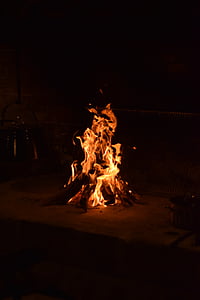 flama, fogo, queimadura, quente, calor, ardente, fogueira