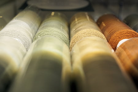 thread, fadenrolle, coloré, rouleau, fil à coudre, Craft, bobine
