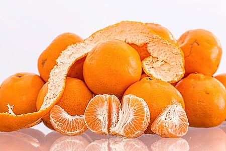 タンジェリン, マンダリン, 柑橘系の果物, 熟した, ジューシーです, 熱帯, ビタミン c