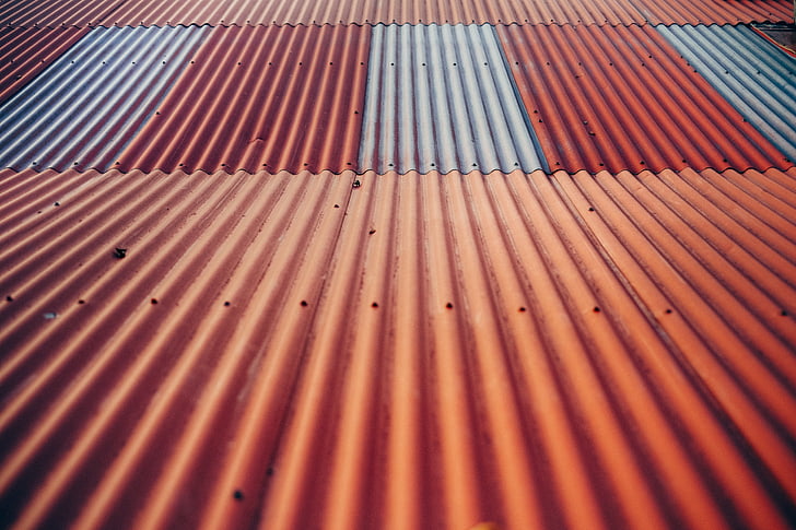 color, colour, corrugated, G.I. sheets, gray, lines, pattern