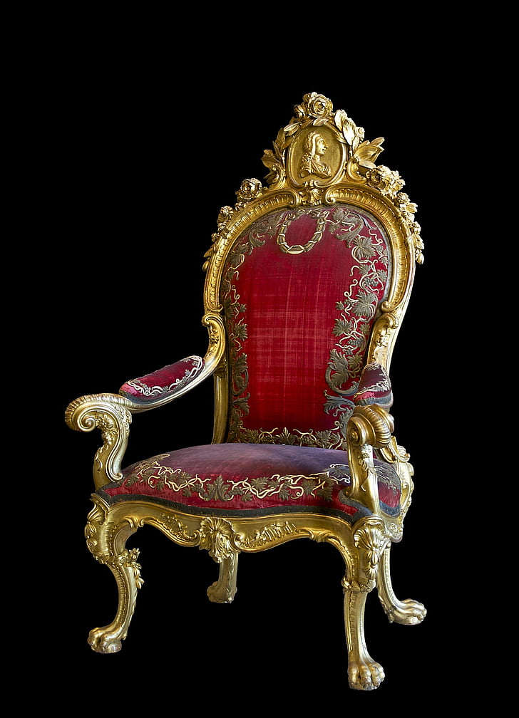 takhta, kursi, Charles iii, Spanyol, Madrid, tahun 1770-an, Sejarah