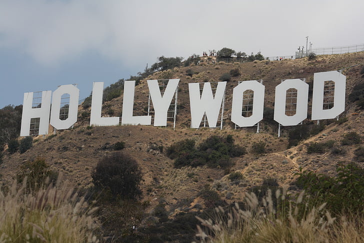 Hollywood, Hollywood sign, Los angeles, Kalifornie, Spojené státy americké