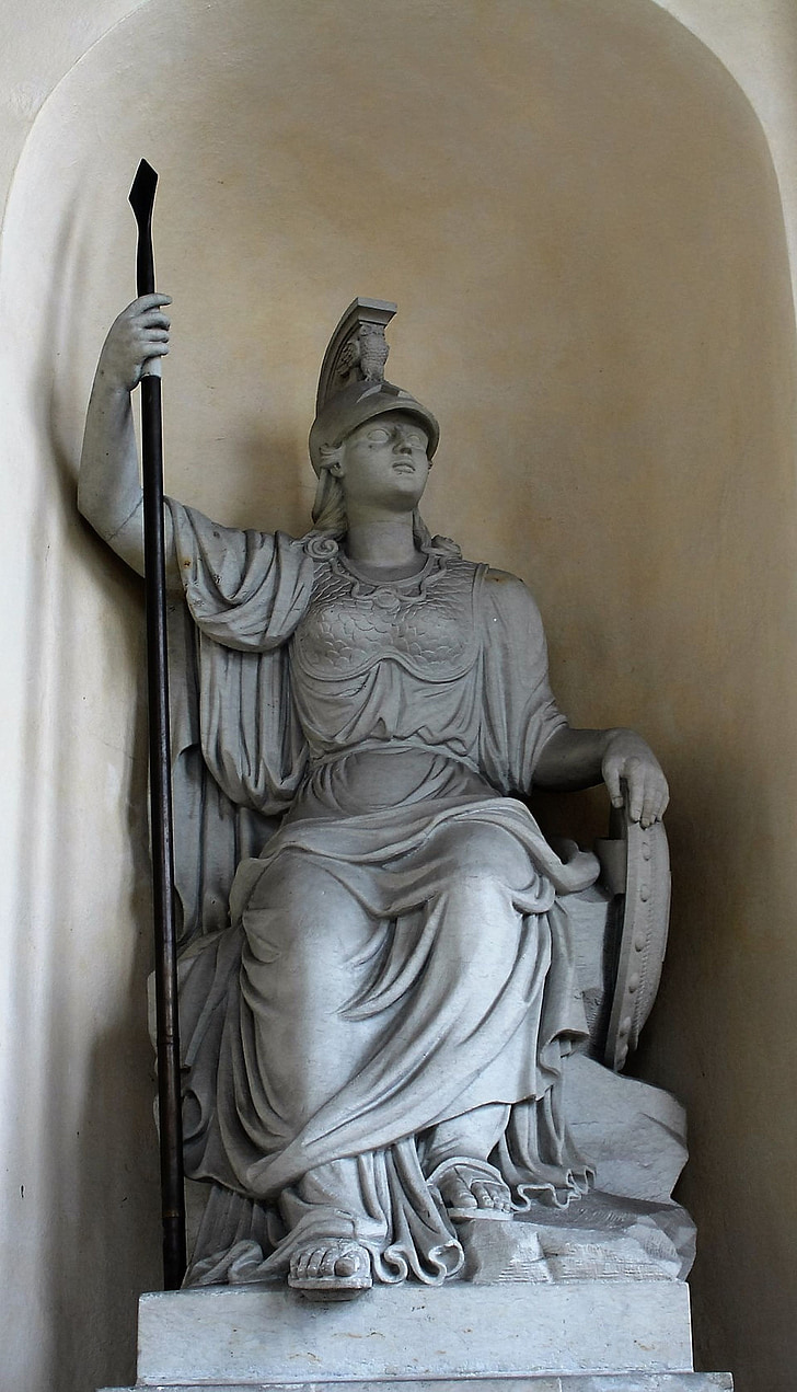 statuen, monument, skulptur, figur, kunstverk, kunst, Berlin