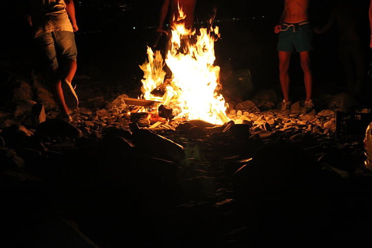 oheň, plameny, Bonfire, vypalování, plamen, pochodně, teplo
