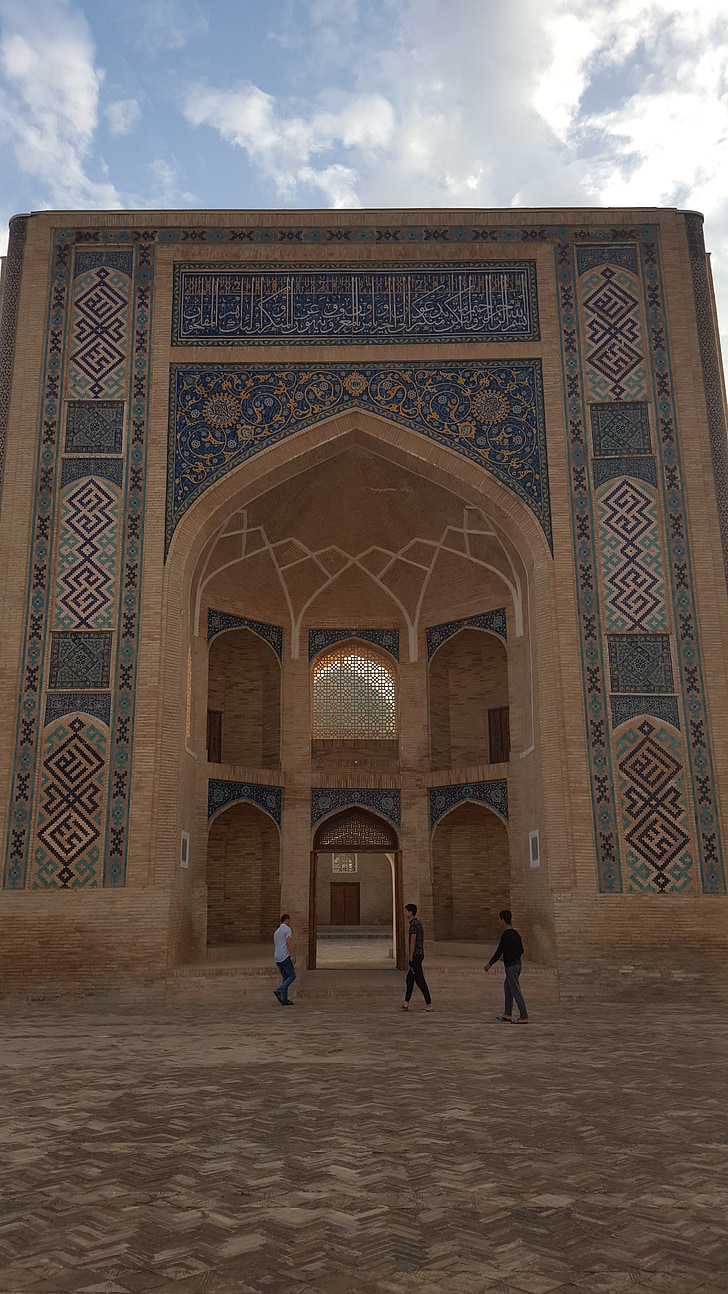 mozaik, uzorak, džamija, Samarkand, Uzbekistan, središnje, baština