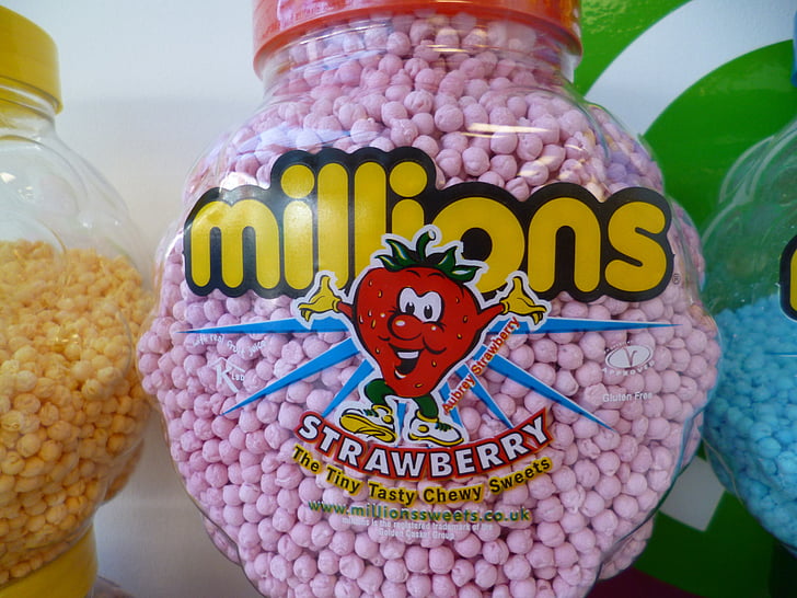 sweets, millions, confectionery