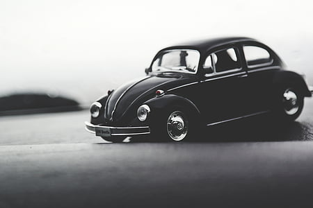 gray, scale, photography, volkswagen, beetle, crafts, hobby