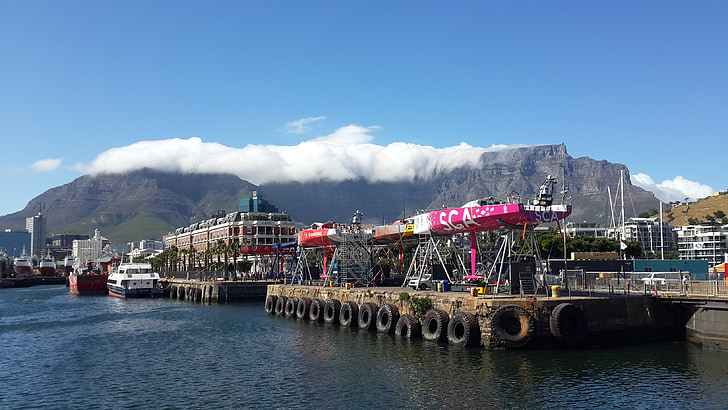 bảng mountain, Cape Town, du thuyền, bầu trời, bay, Landmark, điểm đến