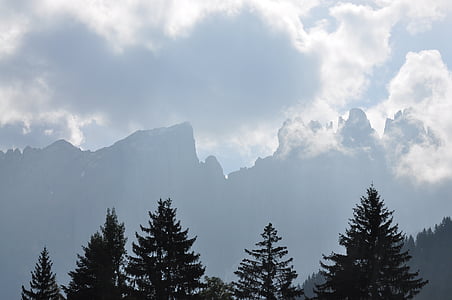 in Südtirol, Berge, Urlaub