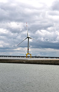 pinwheel, αιολική ενέργεια, στη θάλασσα, ανοικτής θαλάσσης, ενέργεια, Οικολογία, περιβαλλοντική τεχνολογία