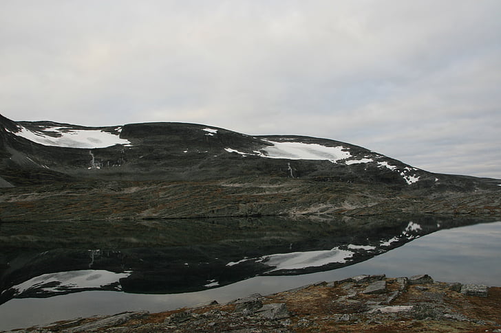 dorvefjell, Norvēģija, Norge, daba, kalns, sniega, Islande