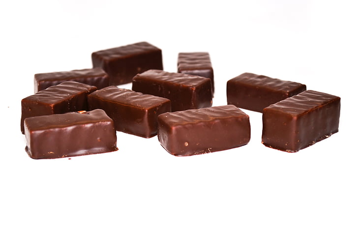 Čokoláda, Candy, čokoládové cukríky, sladký, čierna, tmavá čokoláda, jedlo