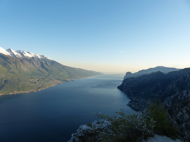 Garda, søen, Monte baldo, Monte baldo solid, bjerge, Monte cas, Bocca larici