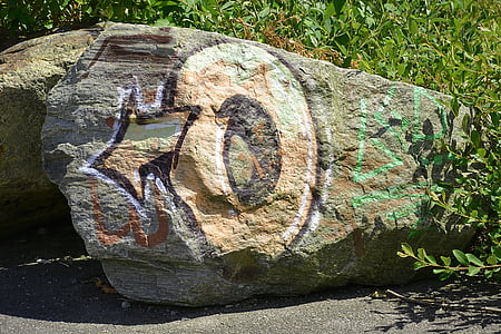 皮埃尔 ·, 岩石, 标签, 自然, 光, 明暗, 绘画