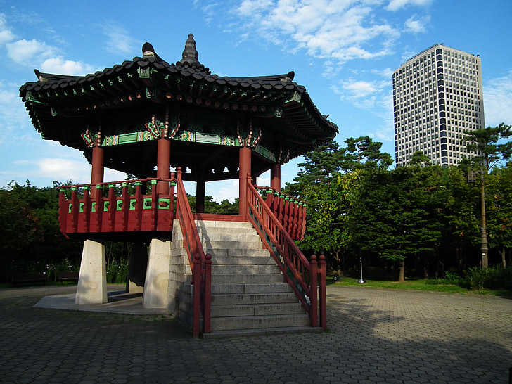 Корея, будинок, Архітектура, Азія, традиційні, Будівля, подорожі