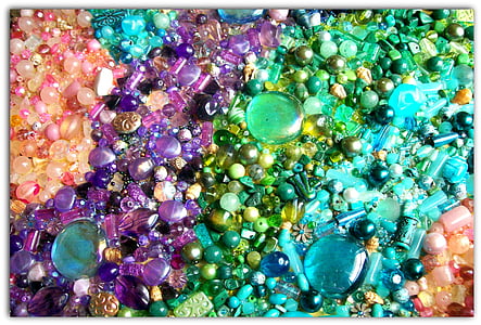 mosaic, colors, perles, antiga, disseny, patró, geomètriques