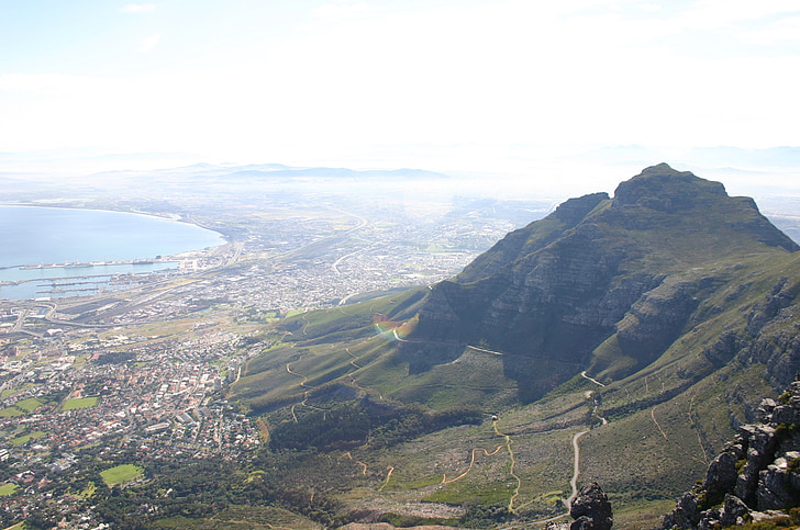 table mountain, south africa, cape town