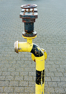 Hydrant, pasokan air, darurat, koneksi, air koneksi