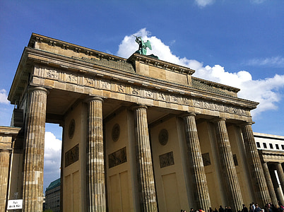 Berlin, porte de Brandebourg, point de repère