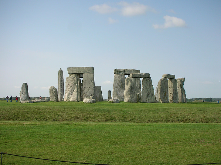 Stonehenge, megaliittiajan kivi ympyrä, Cromlech, Mystic, kivitaloissa