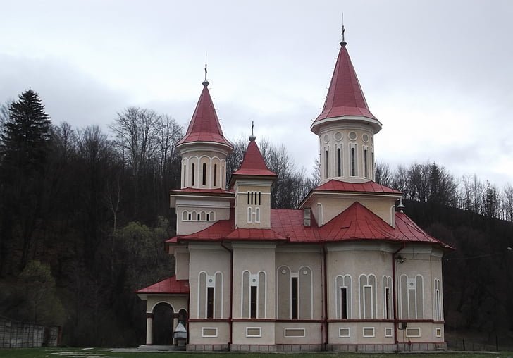 Gereja, hutan, alam, agama, Kekristenan, Ortodoks, tradisional
