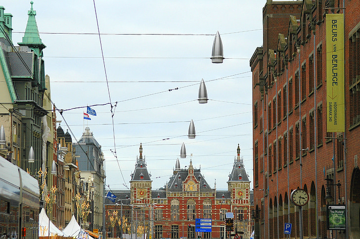 amsterdam, lights, street