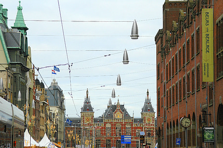 Amsterdam, lampu, Street