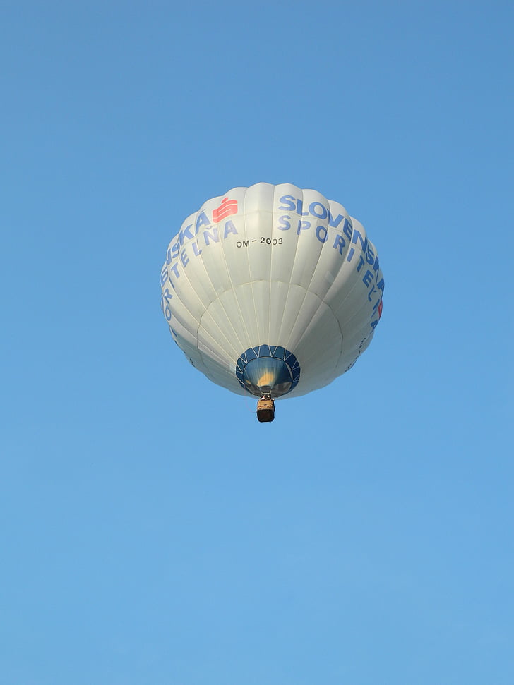 globus, d'aire calent, transport, vol, l'Outlook, globus aerostàtic, volant