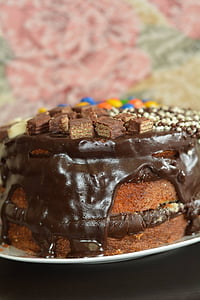 gâteau, chocolat, Delicia