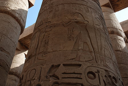 Egypt, Staroveké, Archeológia, Luxor, Karnak, chrám, pamiatky