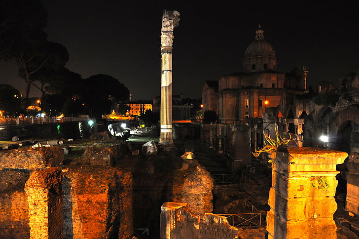 Rome, gaten, Fori imperiali, oude, Italië, Roma capitale, oude rome