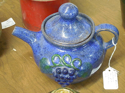 čajnik, keramika, čaj, lonac, napitak, tradicionalni, posuđe