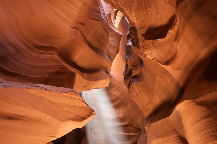 usa, landscape, nature, america, caves, cliff, antelope canyon