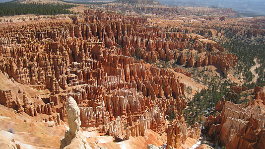 Bryce canyon, sand sten, öken, nationalparken, Gorge, USA, Utah