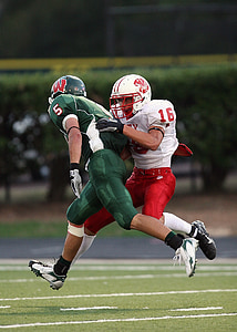 american football, tackle, competition, players, helmet, male, masculinity