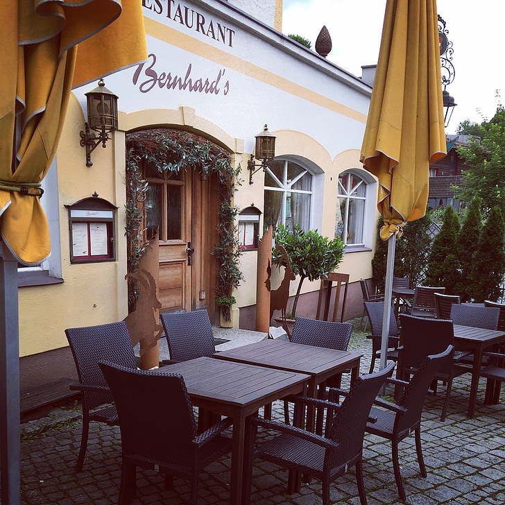 Alta Baviera, Oberaudorf, Inn, l'estiu, vacances, gastronomia