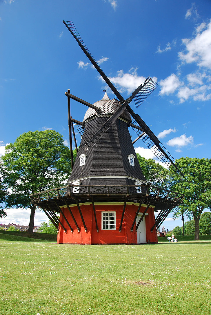 Đan Mạch, Copenhagen, Mill, Châu Âu, Đan Mạch, mùa hè