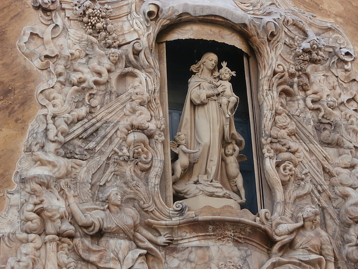kiến trúc Baroque, trinh nữ, Valencia