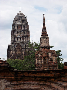 Pyhä, pyhä kaupunki, Ayuthaya, kadotukseen, Thaimaa, usko, buddhalaisuus
