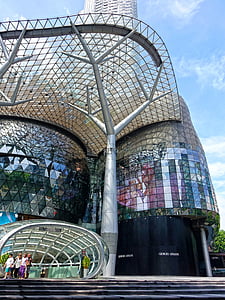 Сингапур, Сад иона, Орчард-роуд, Шоппинг, здание, Архитектура, цикл