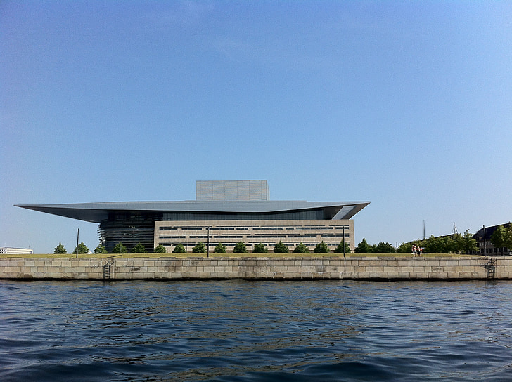 Ópera sueca real, casa de la ópera, Copenhague, Dinamarca, lugares de interés, Ópera Nacional danesa