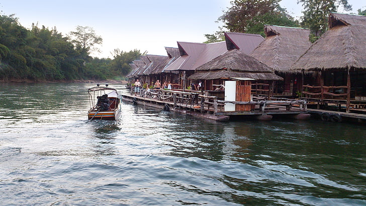 thailand, river, south-east asia