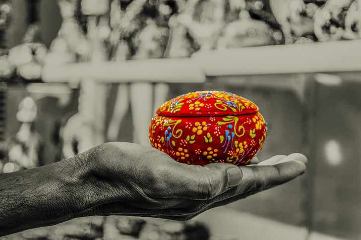 color, hand, colorful, bowl, handmade, composition, photography