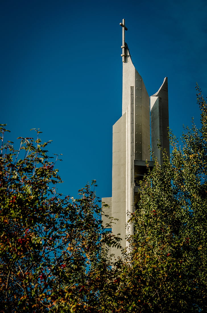 Tower, kirkko, Puola, City, Kielce